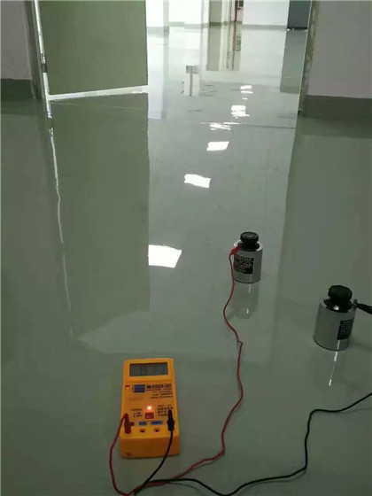 香河 防静电自流平检测